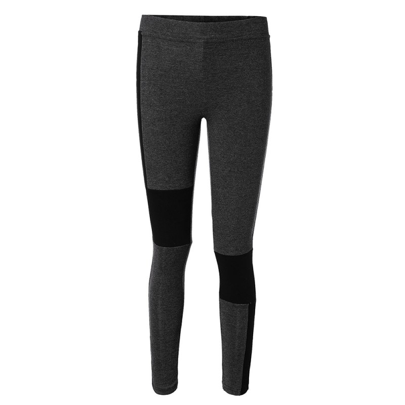 Slim Knit Patchwork Elastic Waist Skinny Women Leggings