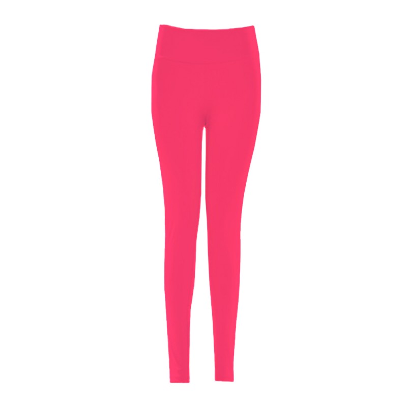 Women Candy Color Elastic High Waist Sport Yoga Pants Leggings