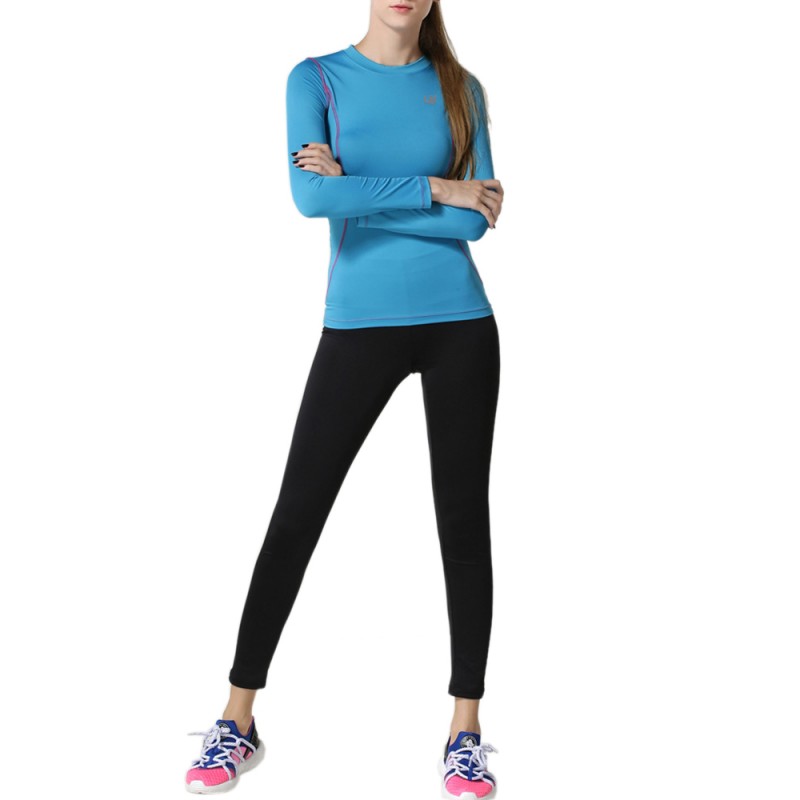 Sports Slim Black Elastic Legging For Women