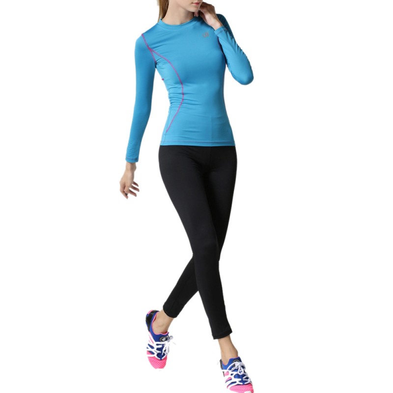 Sports Slim Black Elastic Legging For Women