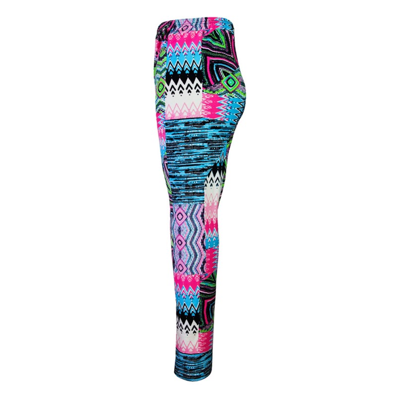 Women High Waist Fitness YOGA Sport Pants Printed Stretch Leggings