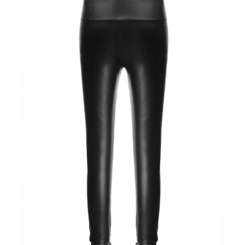 Women Fashion PU Leather Leggings Fashion High Waist Punk Leggings