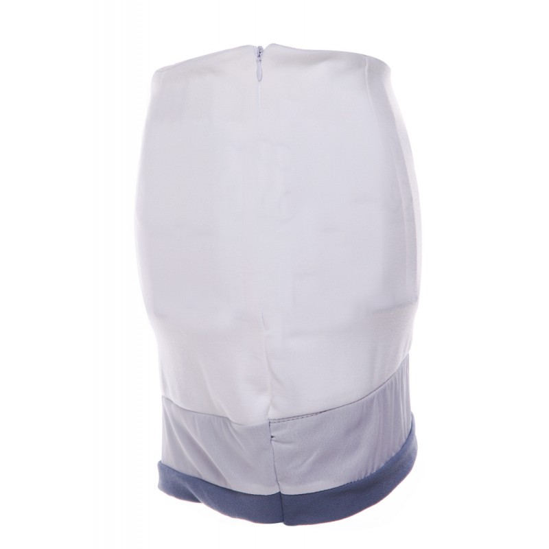 High Waist White Mini Skirt Short Skirt