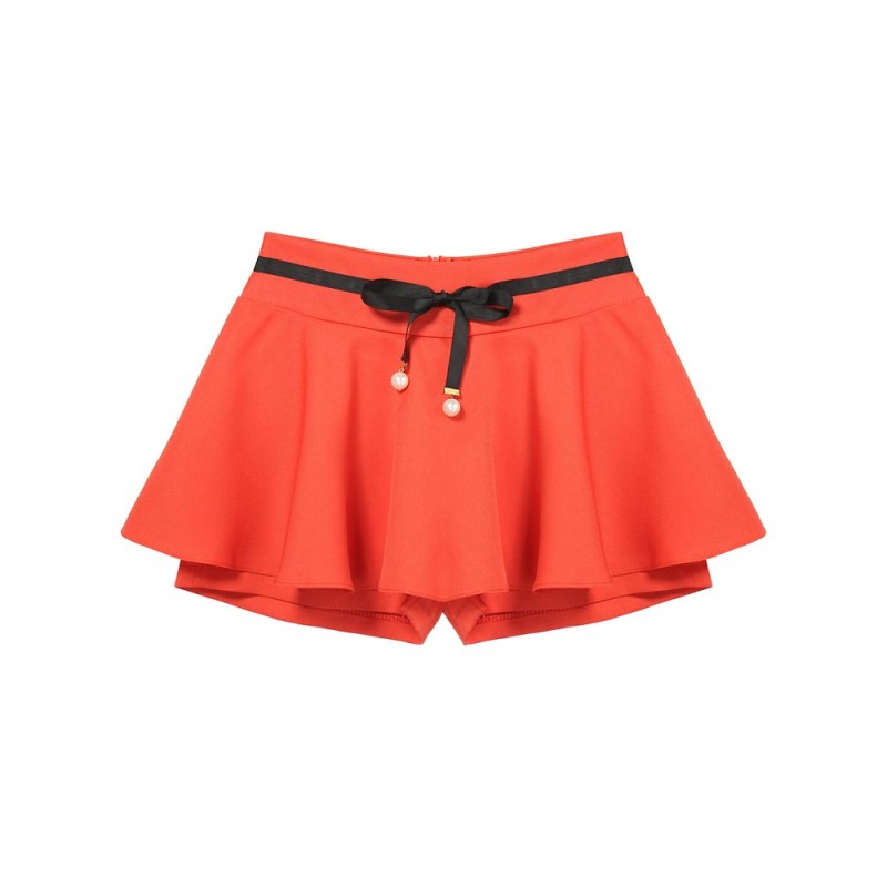 Lotus Leaf Skirt Bust Skirt Bottoming Culottes Shorts Skirts